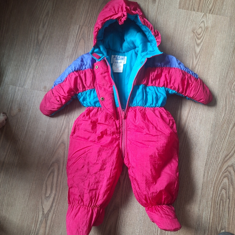 Colorful Baby Snowsuit